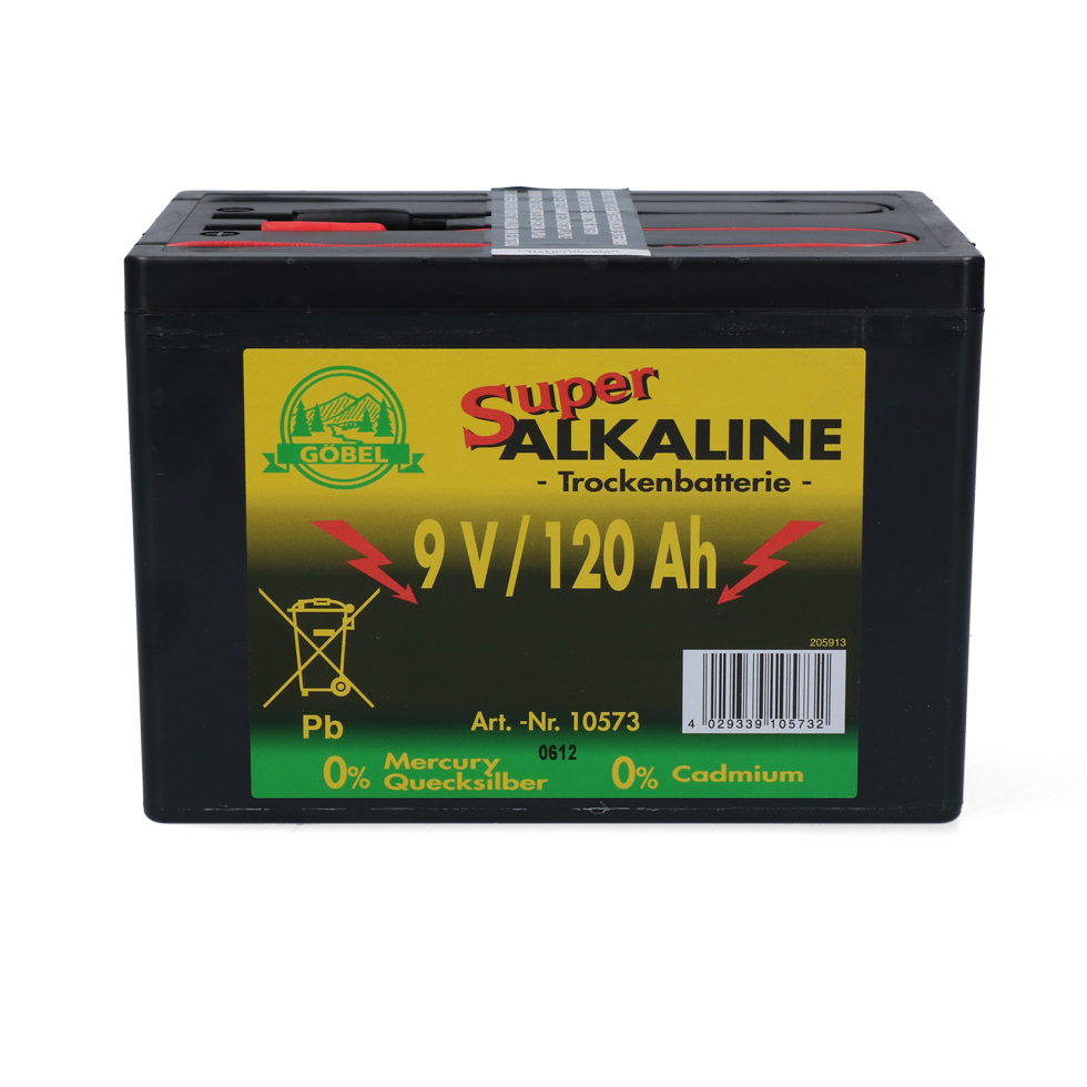 Durobat 9V Trockenbatterie 120Ah (114x166x122 mm)