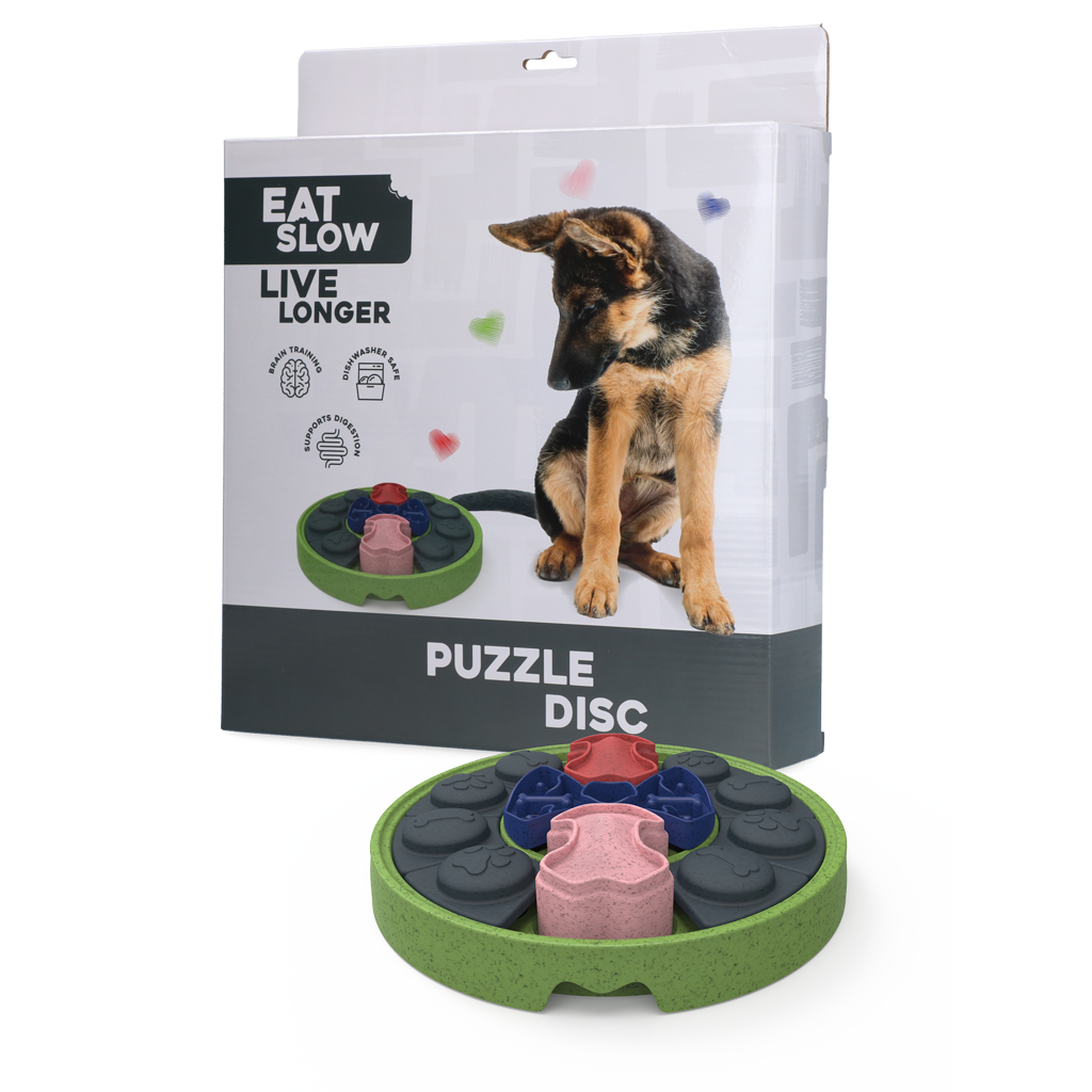 Eat Slow Live Longer Puzzle Disc | EATS070D