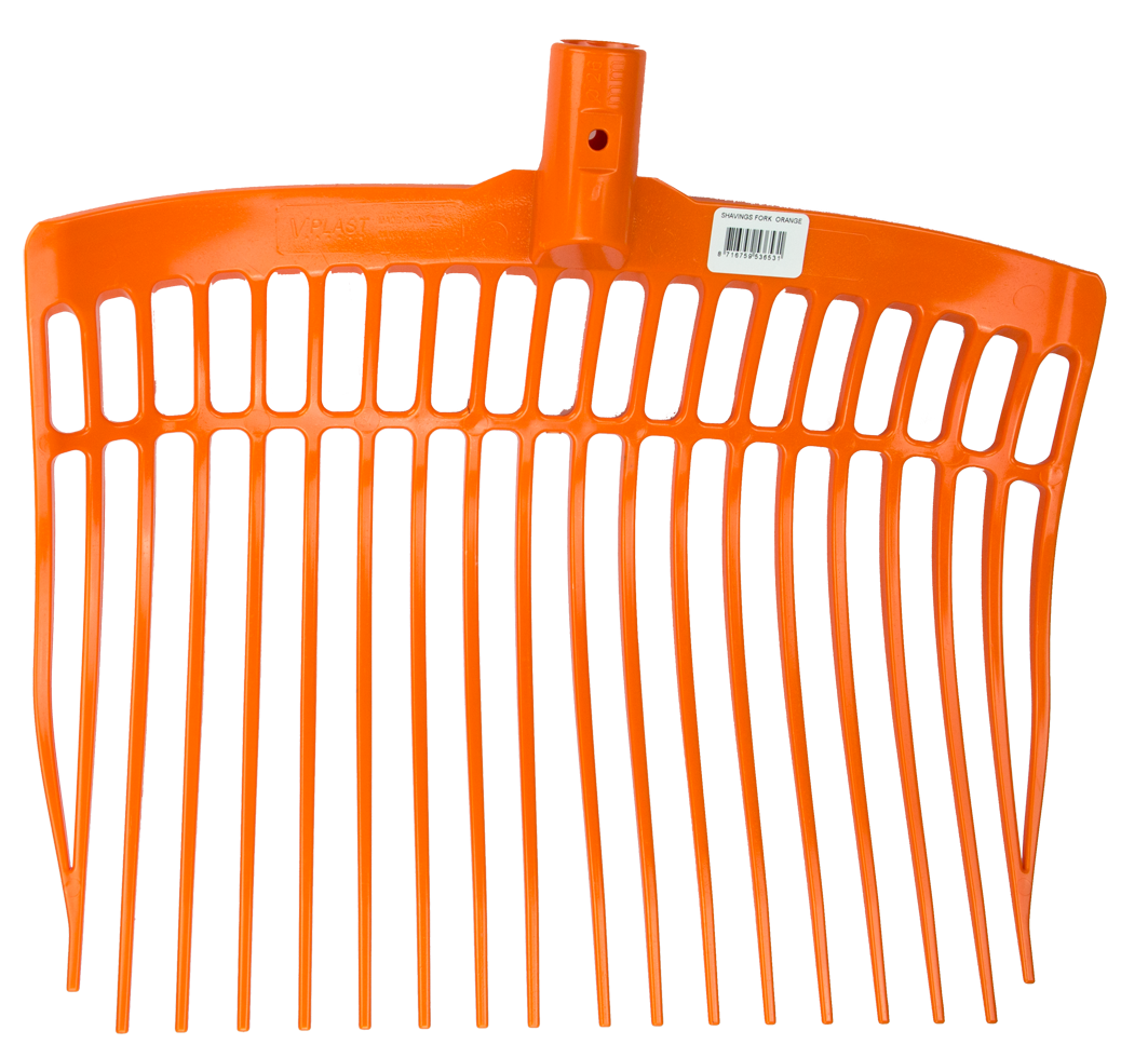 Dunggabel ohne Stiel Orange