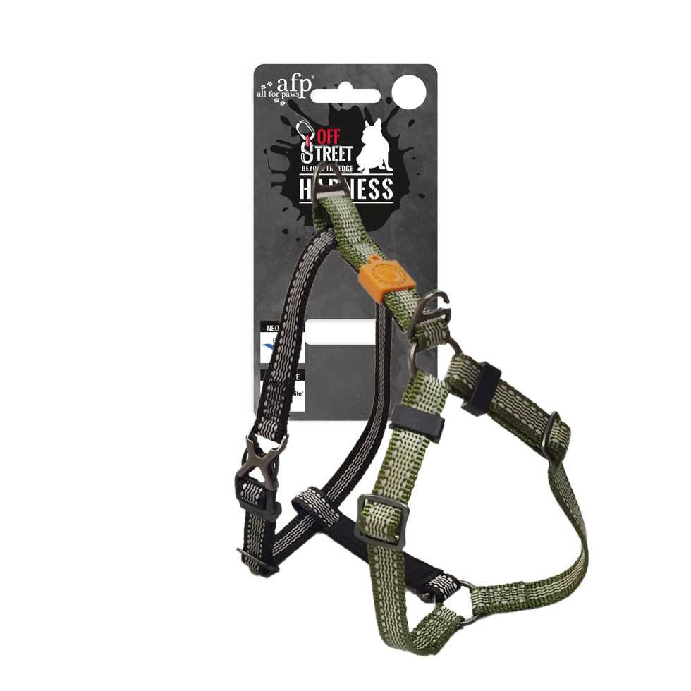 AFP Off Street - Dog Non-Pull Harness Olivgrün XL