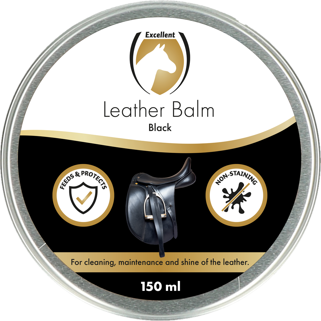 Excellent Leder & Sattel Balm Naturell Schwarz