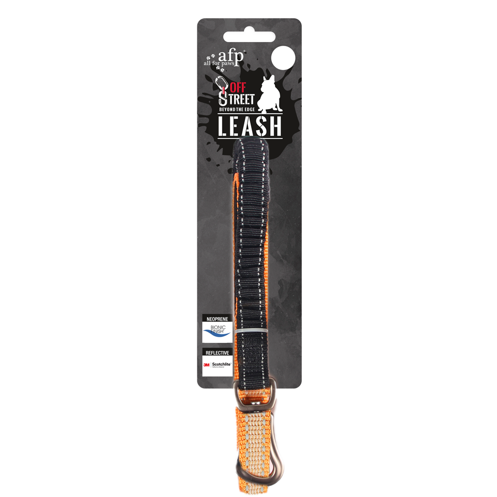 AFP Off Street - Dog Leash Mandarine S