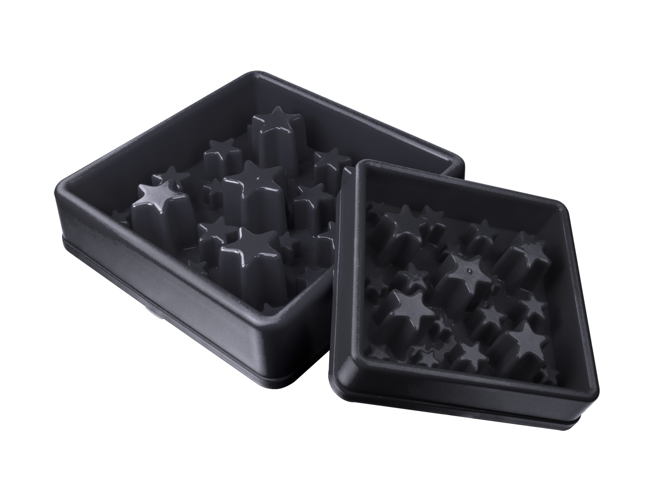 Eat Slow Live Longer Star Grau S