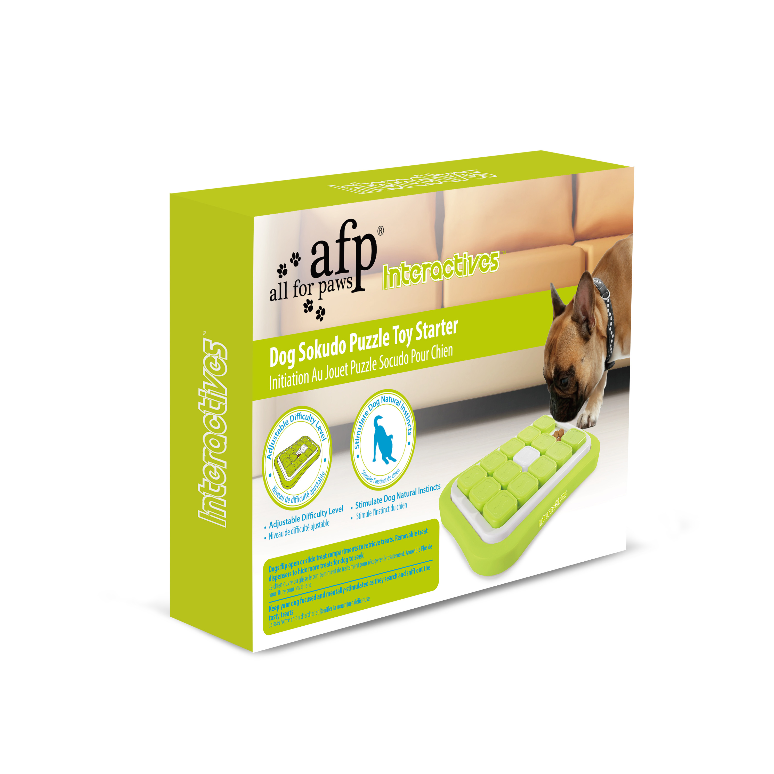 AFP Interactives Dog Sokudo Puzzle Toy Starter 