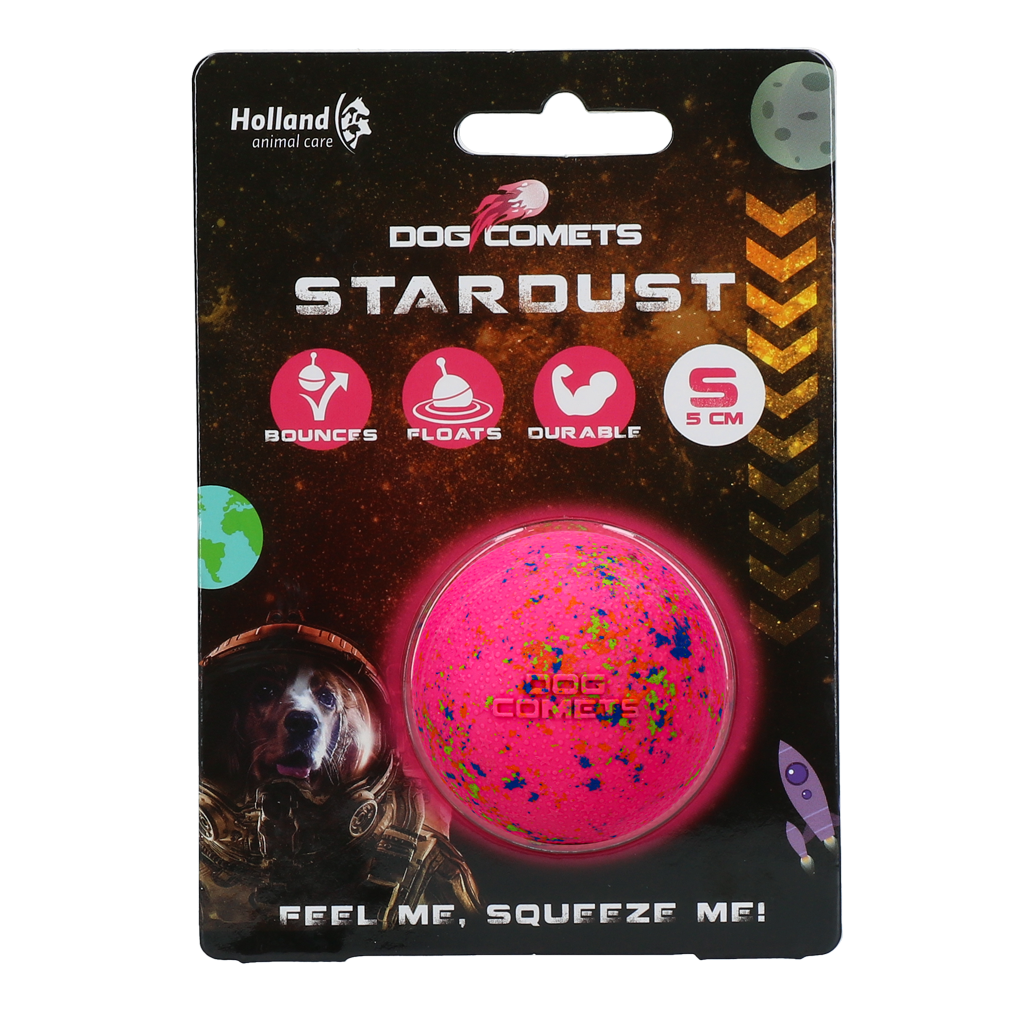 Dog Comets Stardust Roze S