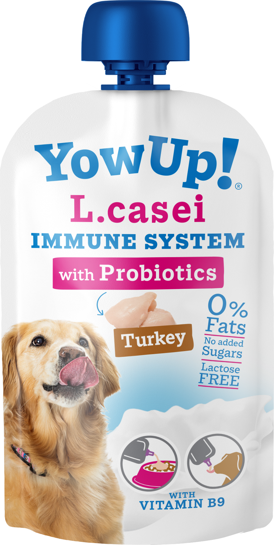 YowUp! L. Casei Immune System Turkey Hund
