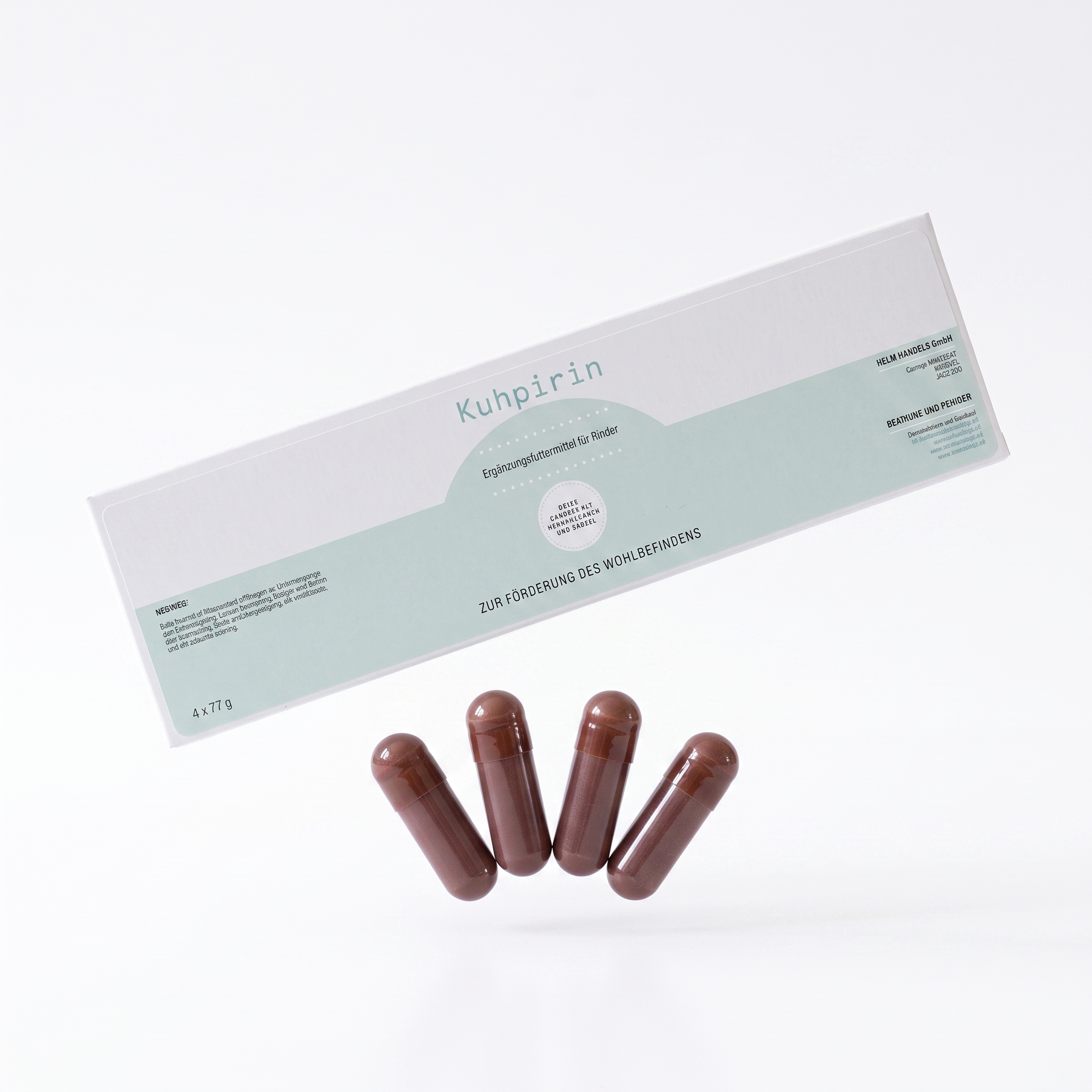 Kuhpirin Bolus – Ergänzungsfuttermittel für Rinder (4 Boli)
