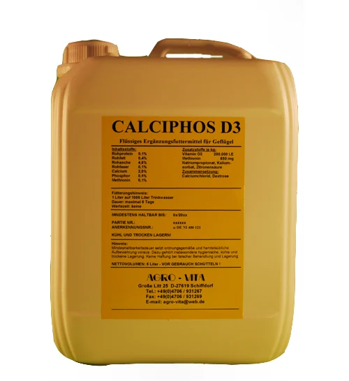CALCIPHOS D3 - 6 Flaschen à 1 Liter