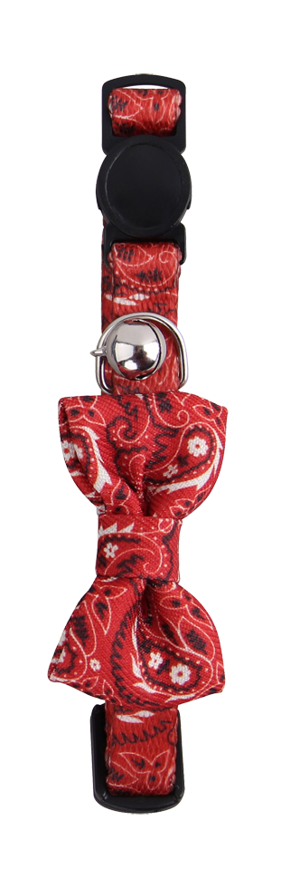 Pawise Cat Collar With Bowknot Rot