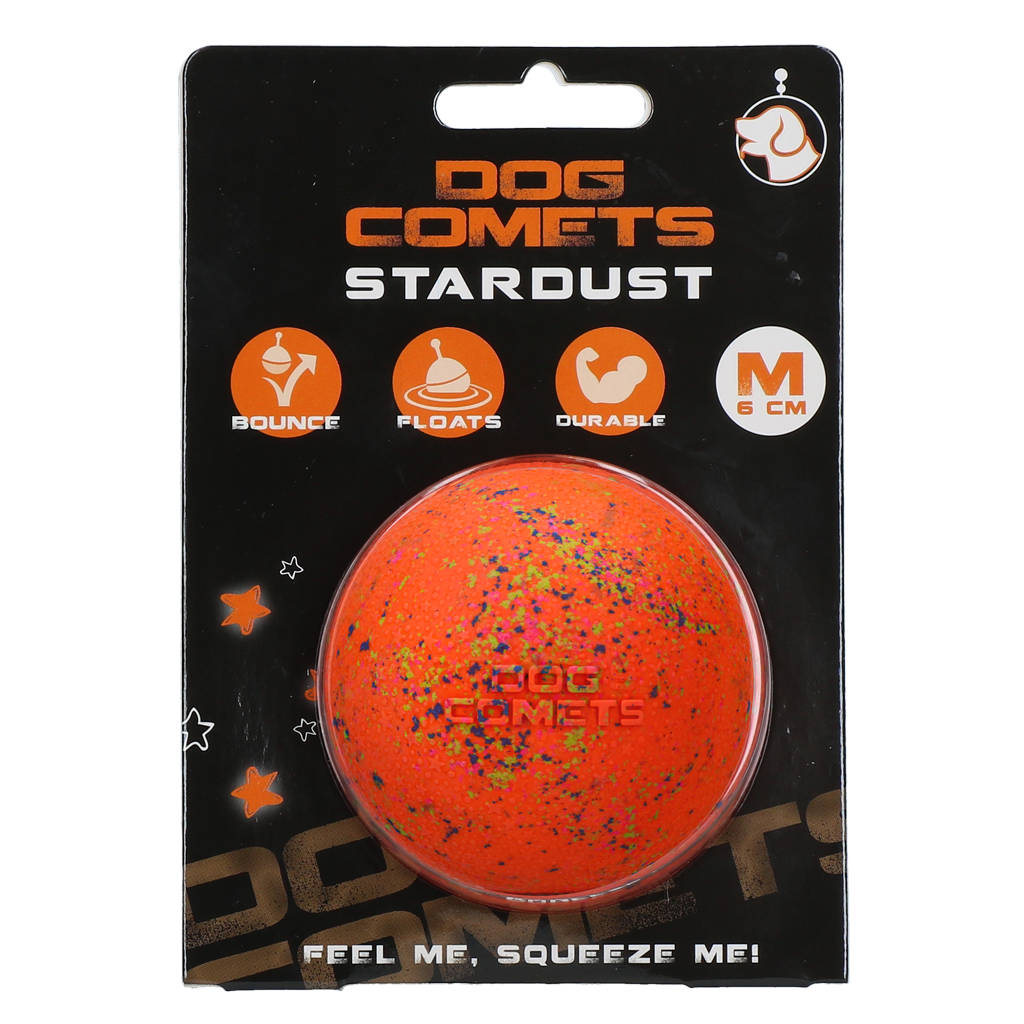 Dog Comets Stardust Orange M