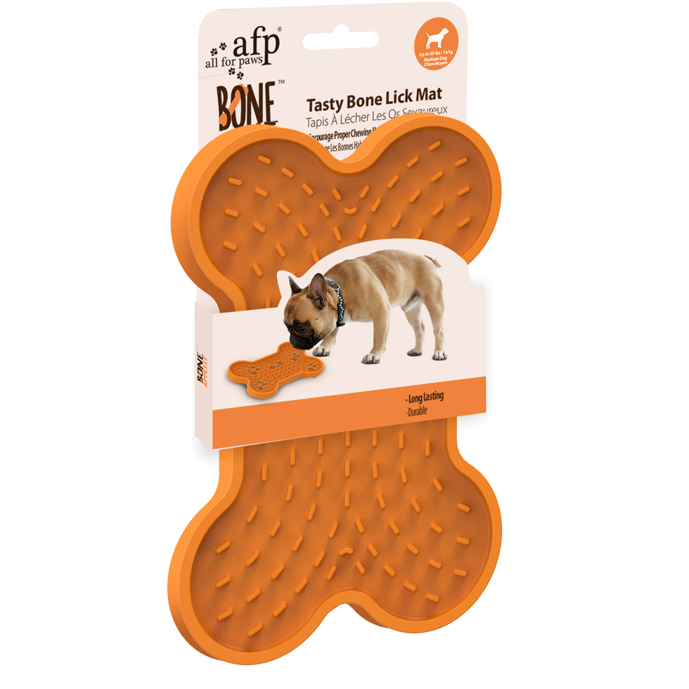 AFP Bone Appetit - Tasty Bone Lick Mat S