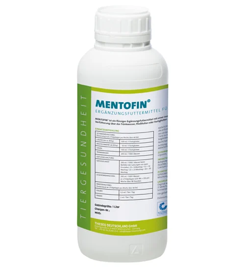 Mentofin ® – Ergänzungsfutter - 1 l Flasche