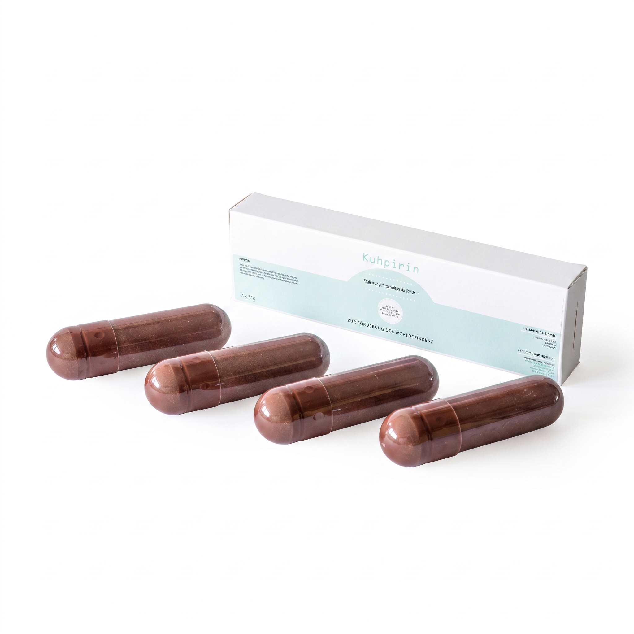Kuhpirin Bolus – Ergänzungsfuttermittel für Rinder (4 Boli)