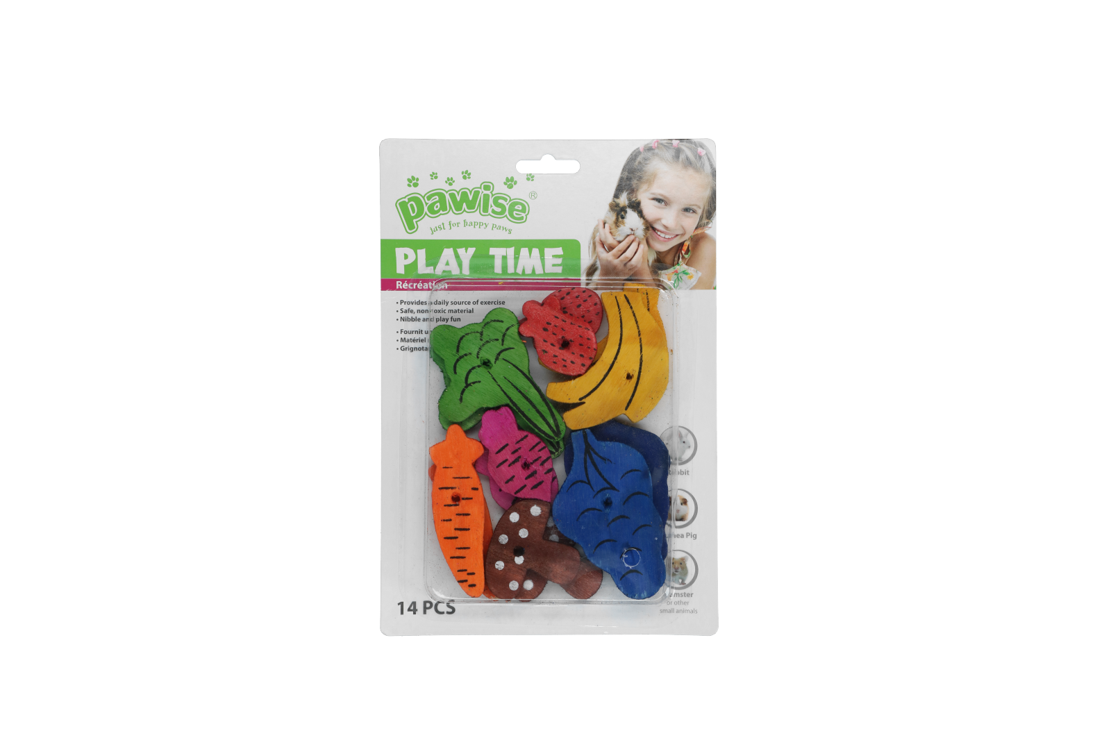 Pawise Play Time Small Pet Obst & Gemüse-Mix