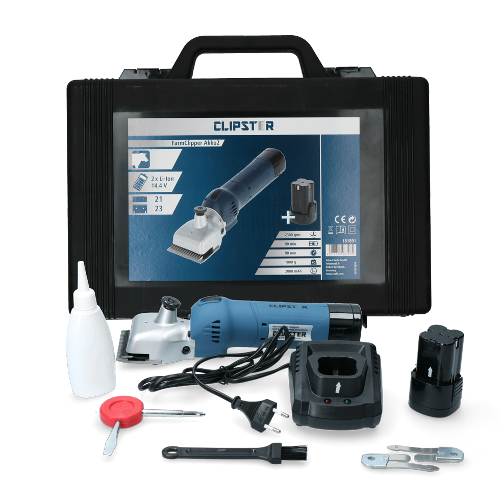 Clipster FarmClipper Akku2 Rind